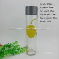 720ml cylinder shape mineral water glass bottle with plastic screw cap                        
                                                Quality Choice
